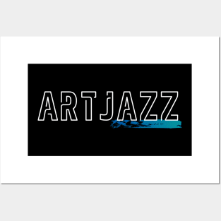 art jazz design Posters and Art